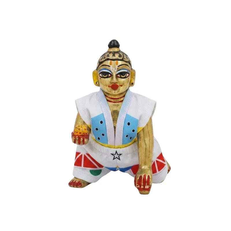 Multicolor Printed Cotton Night Dress for Bal Gopal - Lordkart