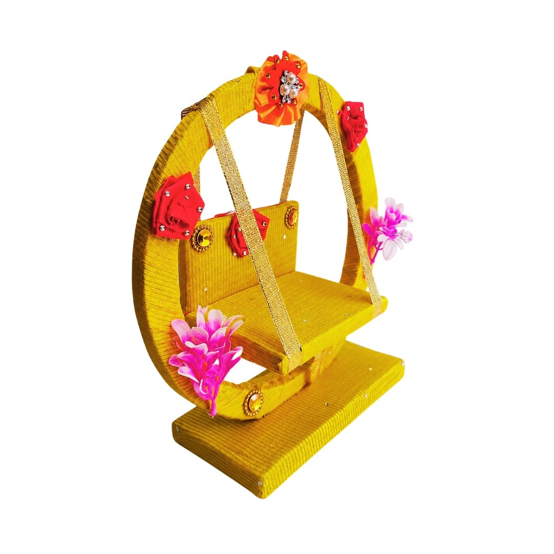 Premium Circular Bal Gopal Jhula for Janmashtami & Daily Pooja - Lordkart