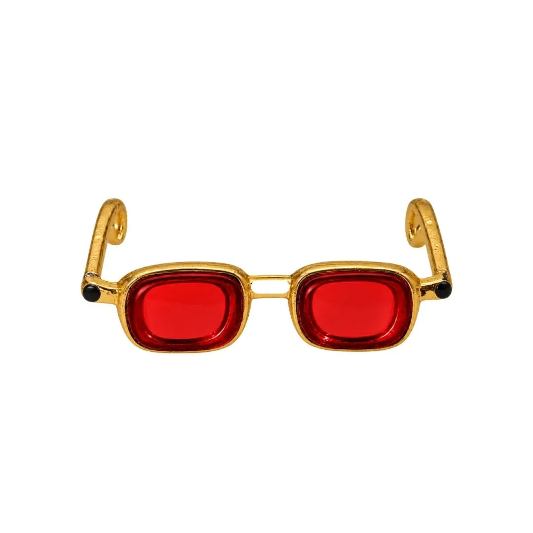Red & Golden Stylish Goggles for Laddu Gopal