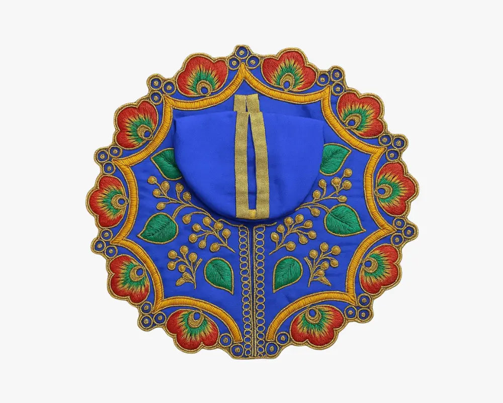 Fancy Kanha ji Poshak Blue Color for Laddu Gopal Lordkart