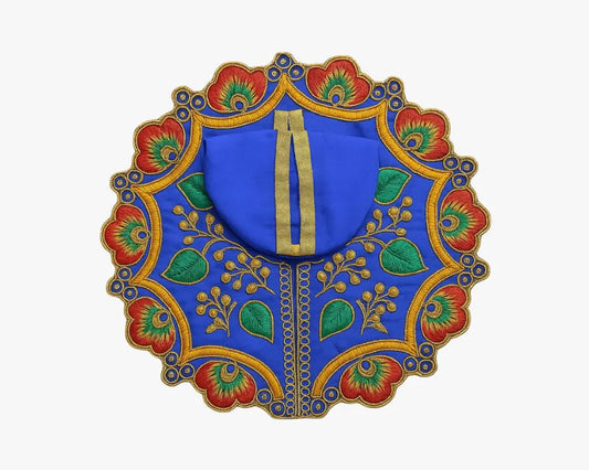 Fancy Kanha ji Poshak Blue Color for Laddu Gopal Lordkart