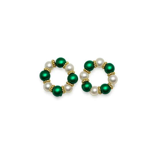 Beautiful Green Pearl Kangan Set for Laddu Gopal & Kanha Ji Size 0-6