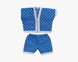Blue Color Cotton Night Suit for Laddu Gopal