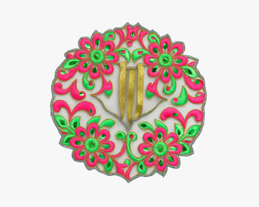 Designer Floral Embroidered Dress for Laddu Gopal ji Lordkart