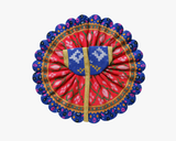 Lace Decorated Pink Laddu Gopal Designer Dress Lordkart