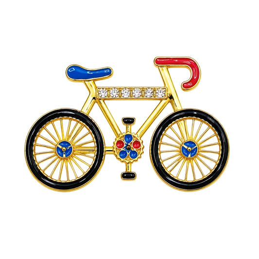 Divine Metallic Gold & Blue Cycle Toy for Laddu Gopal Shringar