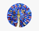 Mickey Mouse Printed Blue Silk Poshak for Bal Gopal Lordkart