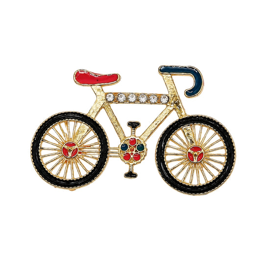 Designer Red and Blue Metal Bicycle Toy for Kanha Ji Laddu Gopal Sringar