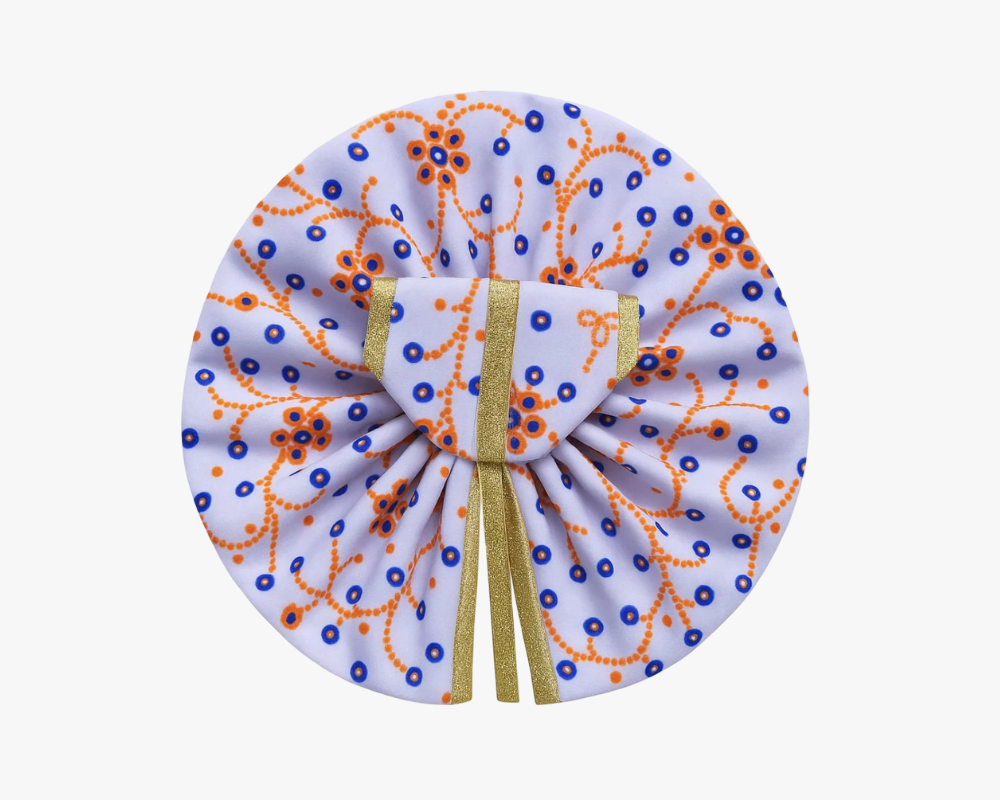 Laddu Gopal Cotton Orange Dress for Summer Lordkart