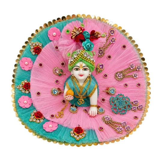 Heavy Designer Laddu Gopal Fancy Dress for Janmashtami & Daily Shringar