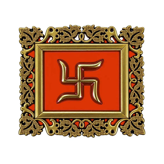 Decorative Auspicious Swastik Wall Sticker for Home & Mandir