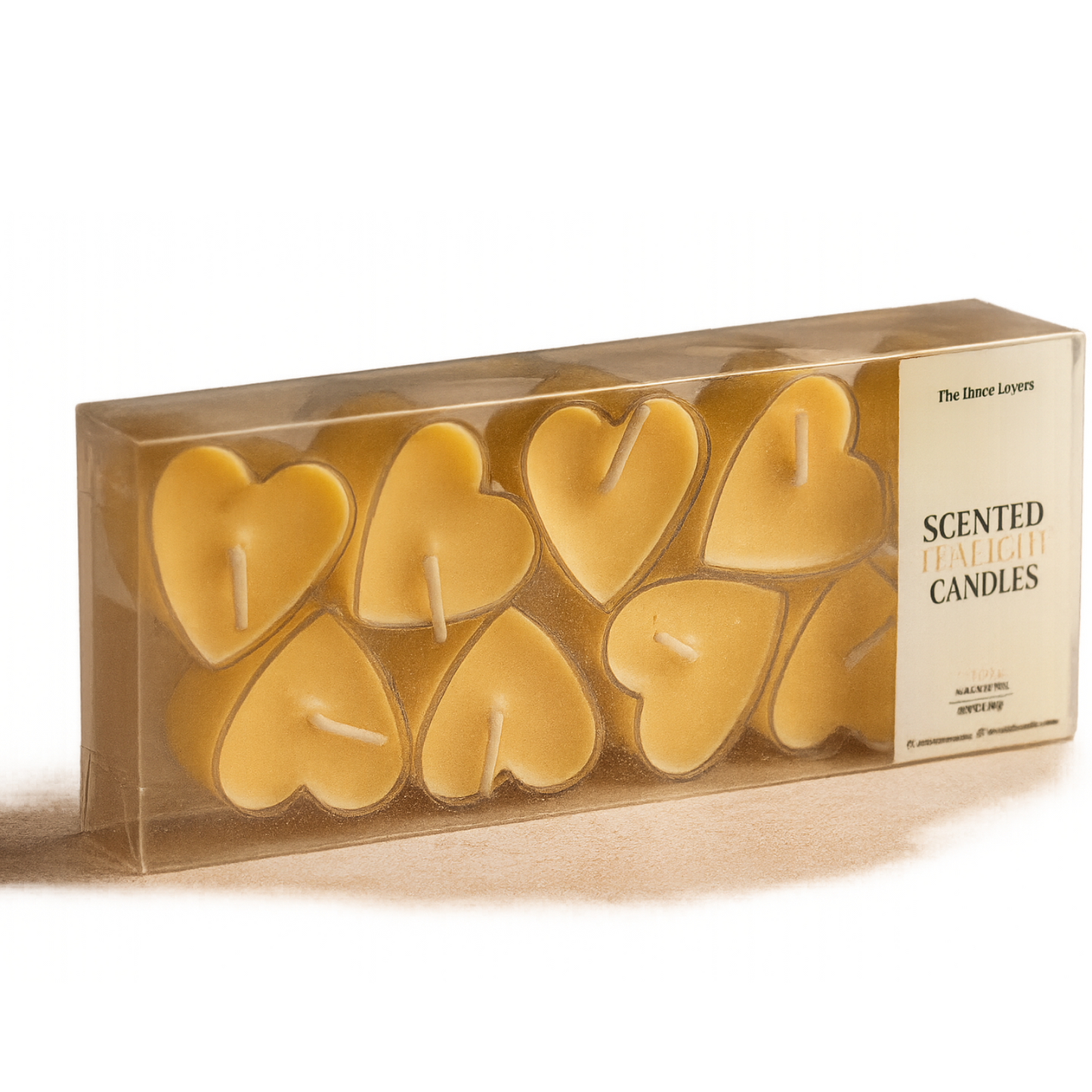 Christmas floral candles