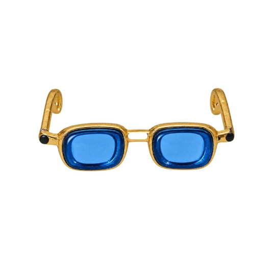 Blue & Golden Stylish Goggles for Laddu Gopal