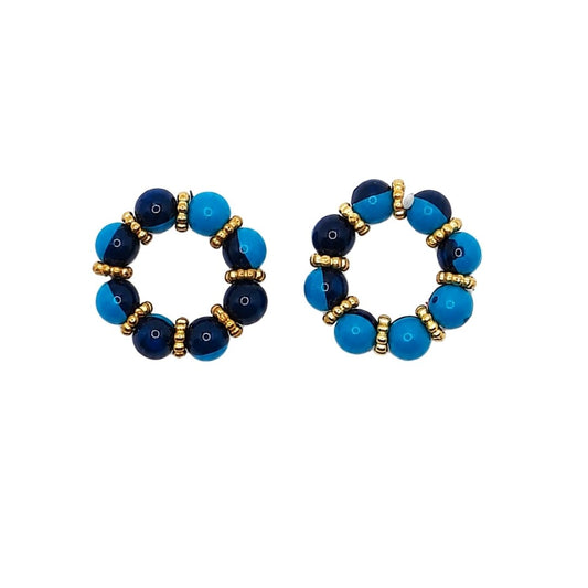 Beautiful Dark Blue Pearl Kangan For Laddu Gopal ( Specifically Sized for 0,1,2,3,4,5,6) - Lordkart