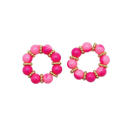 Beautiful Pink Pearl Kangan Bangles For Laddu Gopal & Thakurji - Lordkart