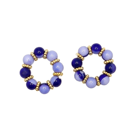 Exquisite Blue Pearl Kangan For Laddu Gopal Ji (Sizes 0-5) - Lordkart