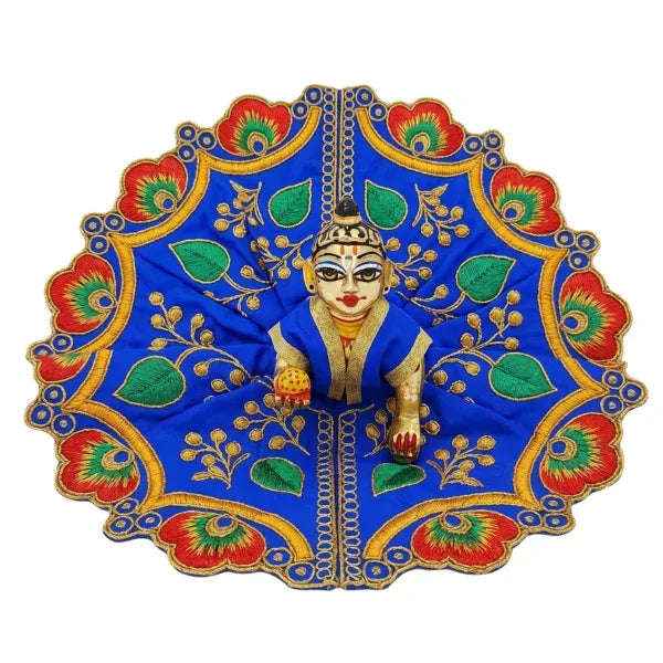 Fancy Kanha ji Poshak Blue Color for Laddu Gopal