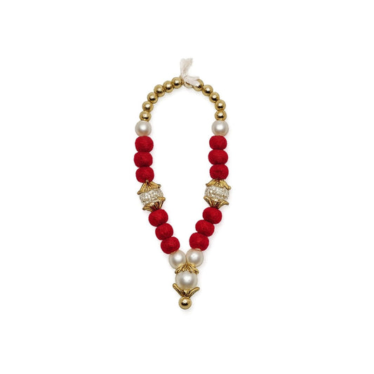 Handmade Style Laddu Gopal Mala for Kanha Ji Shringar ( Size 0 to 6 ) - Lordkart
