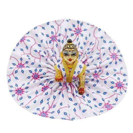 Laddu Gopal Cotton Pink Dress for Summer - Lordkart