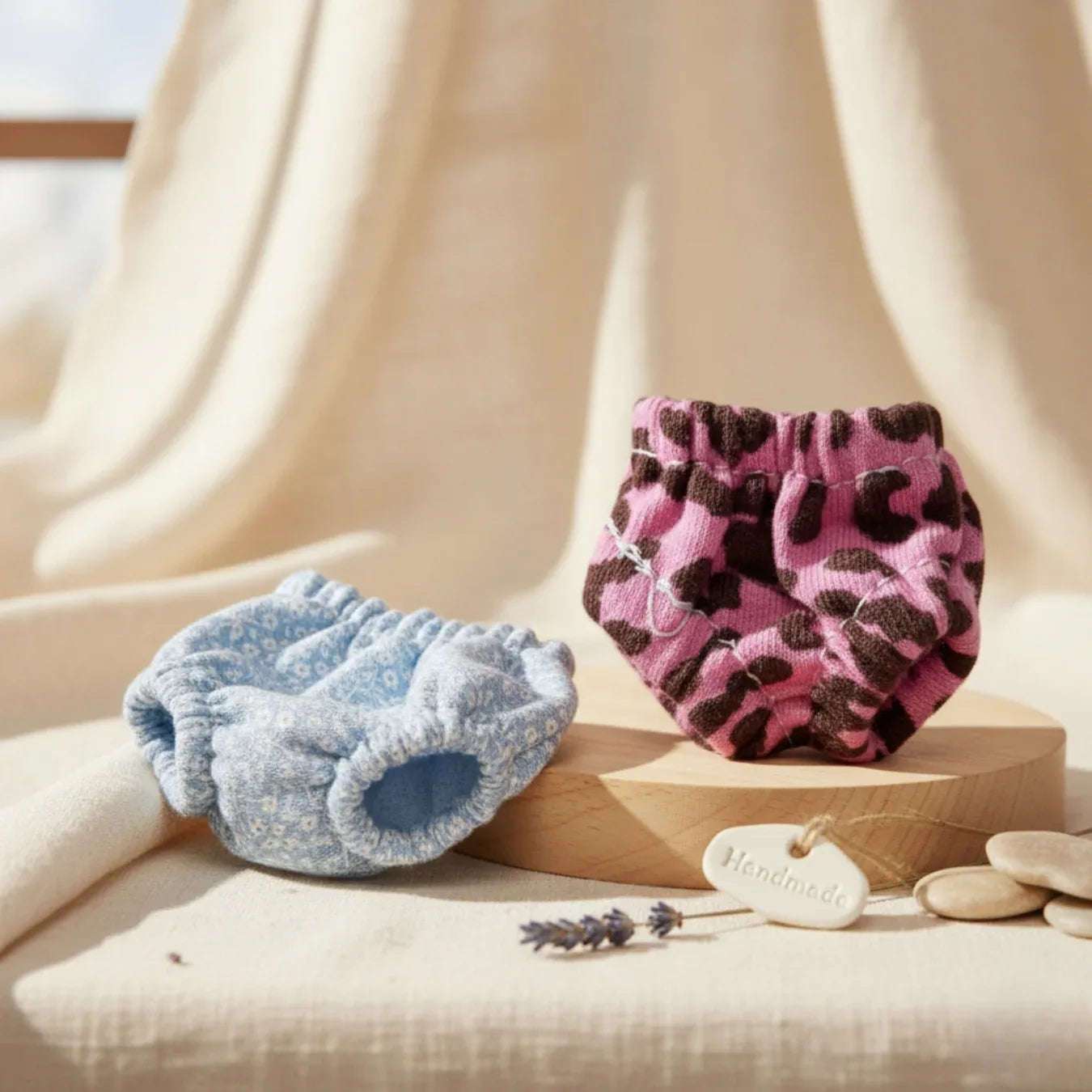 Pure Cotton Thakur Ji Nappy Set of 2 - Lordkart