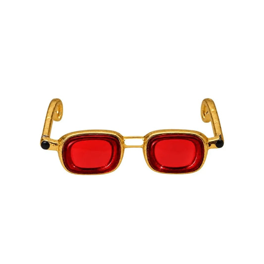 Red & Golden Stylish Goggles for Laddu Gopal